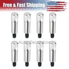 8pcs Chrome Valve Cover Bolts Stud Kits For Chevy Sbc 283 305 327 350 383 Engine 8pcs Chrome Valve Cover Bolts Stud Kits For Chevy Sbc 283 305 327 350 383 Engine