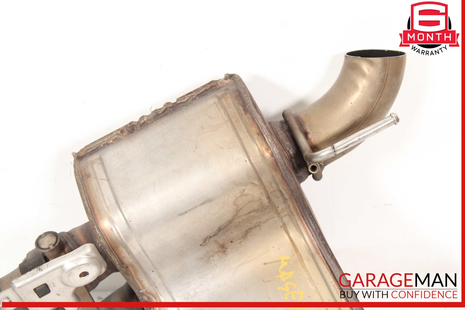 14-17 Maserati Ghibli Rear Right & Left Side Exhaust Muffler Tip OEM
