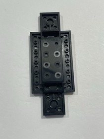 LEGO&reg; 30029 Vehicle, Base 4 x 10 x 2/3 with 2 x 4 Recessed Center BLACK