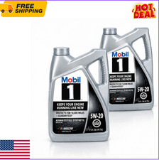 Pack of 2-Mobil 1 Advanced 5W-20 Full Synthetic Motor Oil, 5 Quart 22.38 per gallon