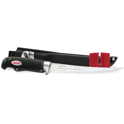 Rapala9 Soft Grip Fillet / Single Stage Sharpener / Sheath