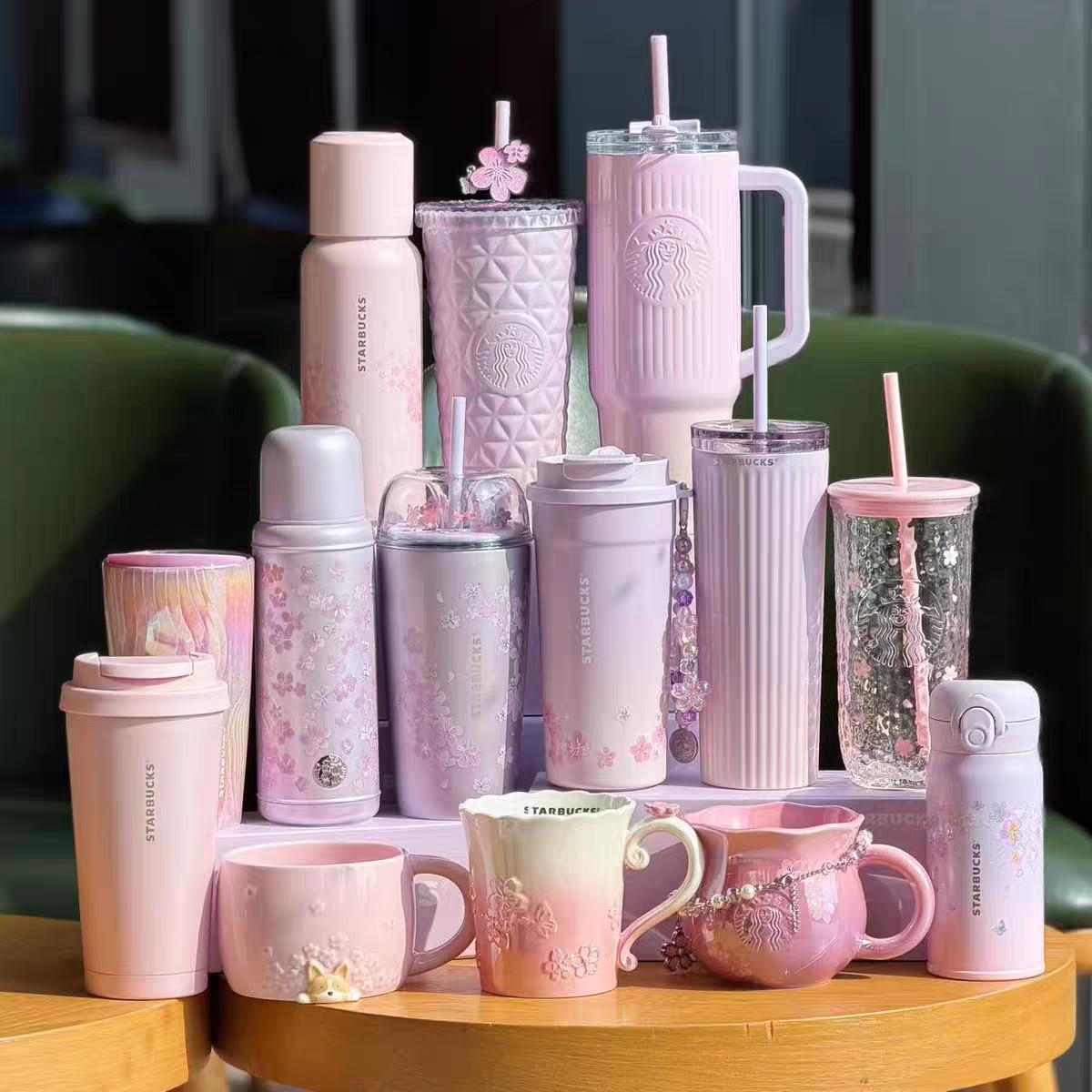 NEW Starbucks China 2026 Twilight Sakura Series Collection
