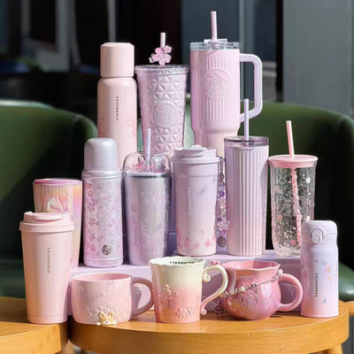 Starbucks 2026 China Twilight Sakura Series Collection Tumblers & Mug  NEW