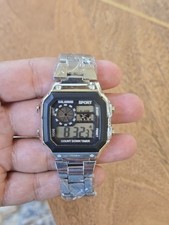 sport Led kids Watch. plastic rubber band rubber watch light weight girls boys