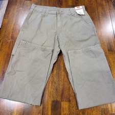 Wrangler Relaxed Fit Cargo Pants Gray Mens Size 30x30 Construction Workwear NWT