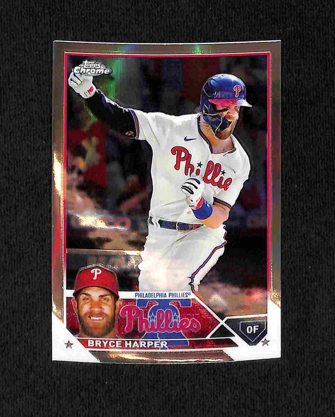2023 Topps Chrome - Bryce Harper #3 Refractor