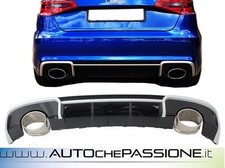 Sotto paraurti posteriore tipo RS3 per A3 8V 12-16