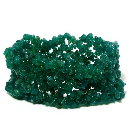 Natural Gemstone Chip Stretch Bracelet – Choose Stone | Handmade Beaded Jewelry