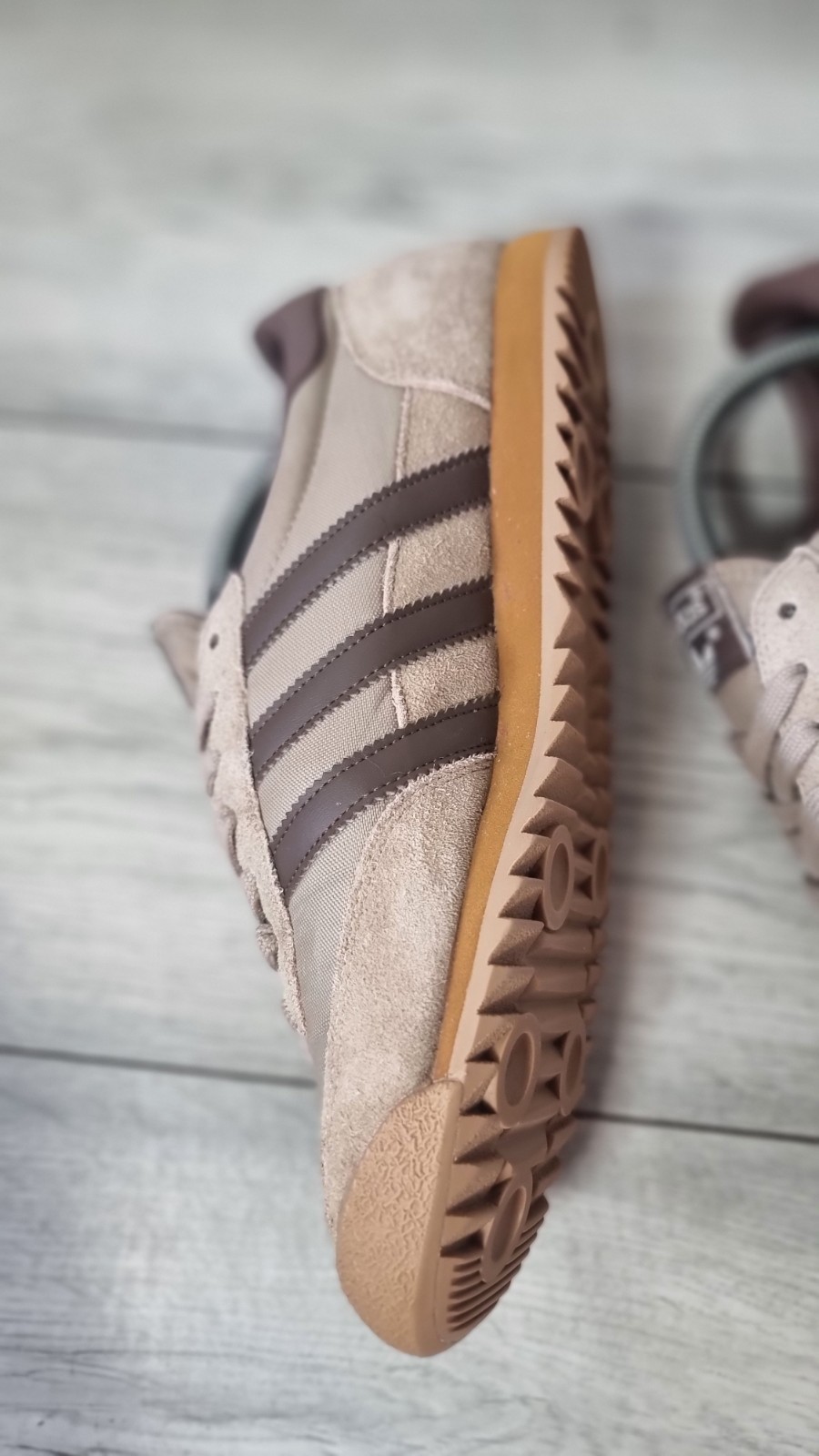 Adidas Originals Dragon Vintage Trainers UK 7 Cargo Khaki Brown Suede Gum Sole image 10