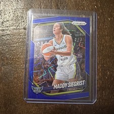 2024 Panini Prizm WNBA - Maddy Siegrist #94 Blue Velocity Prizm