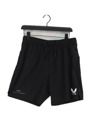 Castore Damen Shorts L schwarz Grafik Polyester mit Elasthan Sweat