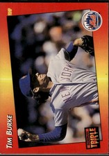 Tim Burke 1992 Triple Play New York Mets #14