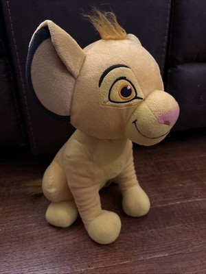 SIMBA Plush Stuffed Animal The Lion King Disney Large 13''
