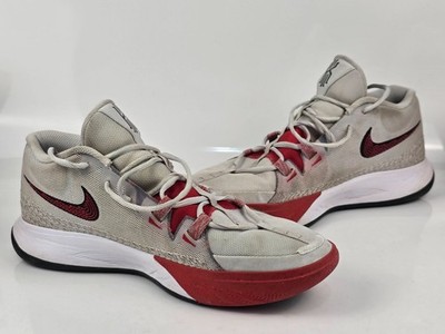 Nike Kyrie Flytrap 6 Gray White Red Basketball Sneakers US Size 11.5