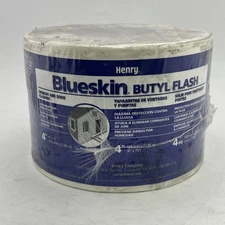 Henry Blueskin Self-Adhered Butyl Flash Window & Door Flashing 4" x 75' White