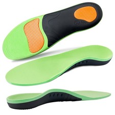 Plantar Fasciitis Relief Insoles 220 lbs Arch Support Insoles for Flat Feet...