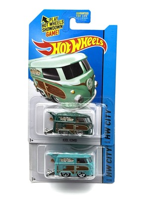 2015 Hot Wheels Super Treasure Hunt Kool Kombi HW City 73/250