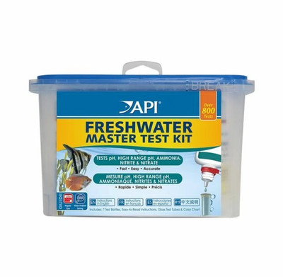 API FRESH WATER MASTER TEST KIT, OVER 800 TESTS, SEALED, NEW! Exp 08/2028 & UP!