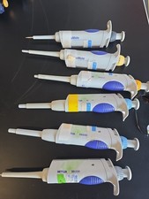 Lot Of 6 Rainin Pipette Mettler Toledo