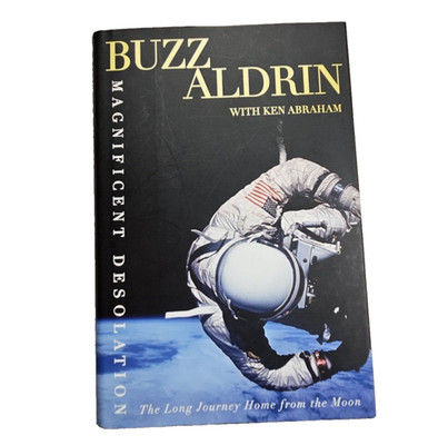 Magnificent Desolation: The Long Journey Home 0307463451, hardcover, Buzz Aldrin