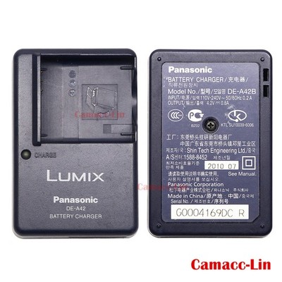Original Panasonic DE-A42 Charger for DMW-BCC12PP Battery DMC- LX3