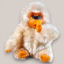 Russ Berrie Baby Gonga Thumb Sucker Gorilla Monkey Nutshell Plush Toy Vintage 5"
