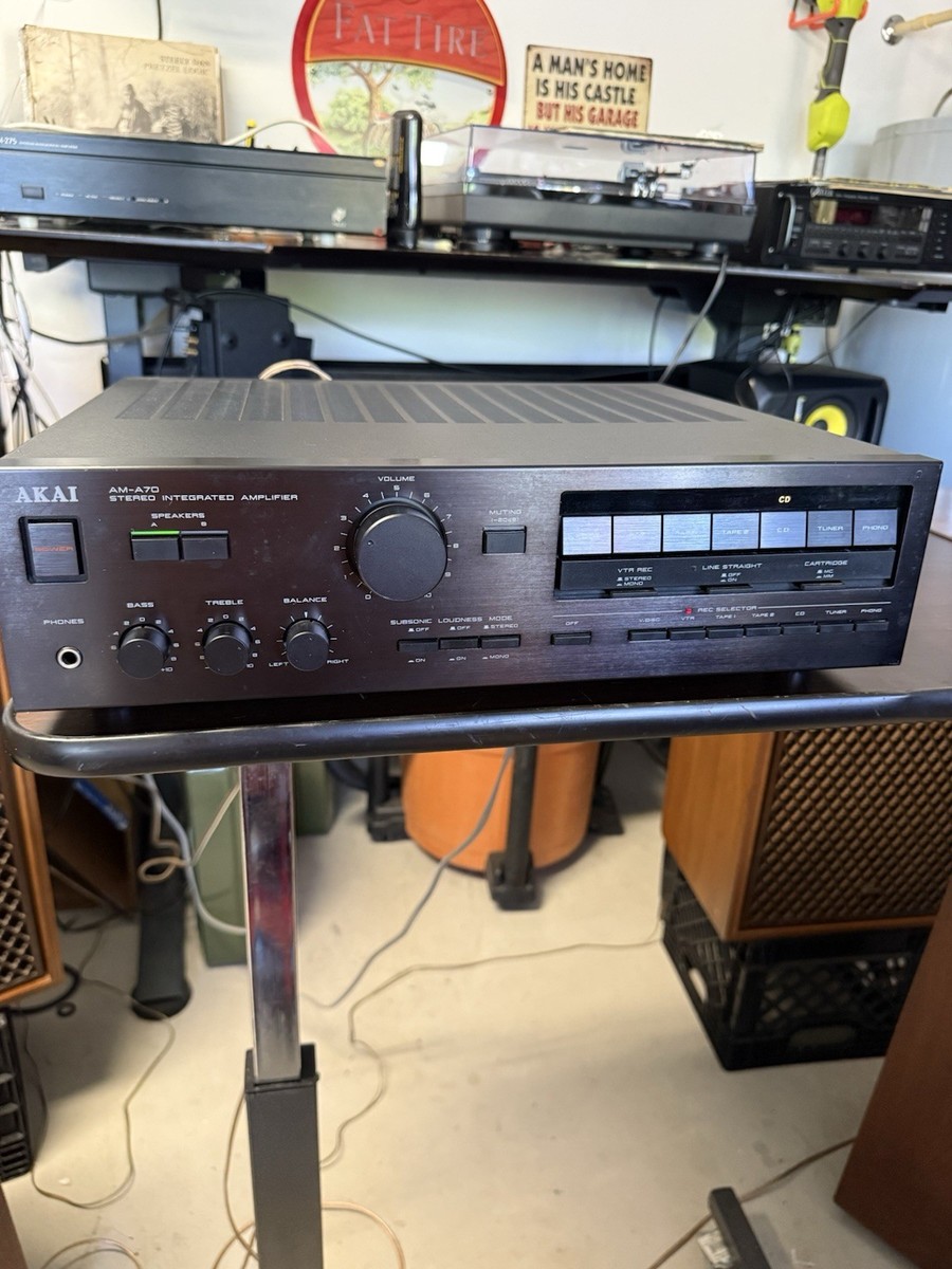 Vintage AKAI AM-A70 Stereo Integrated Amplifier Receiver | eBay