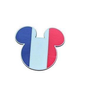 Walt Disney Pin Trading French Flag Epcot World Showcase Mickey Mouse ICON WDW