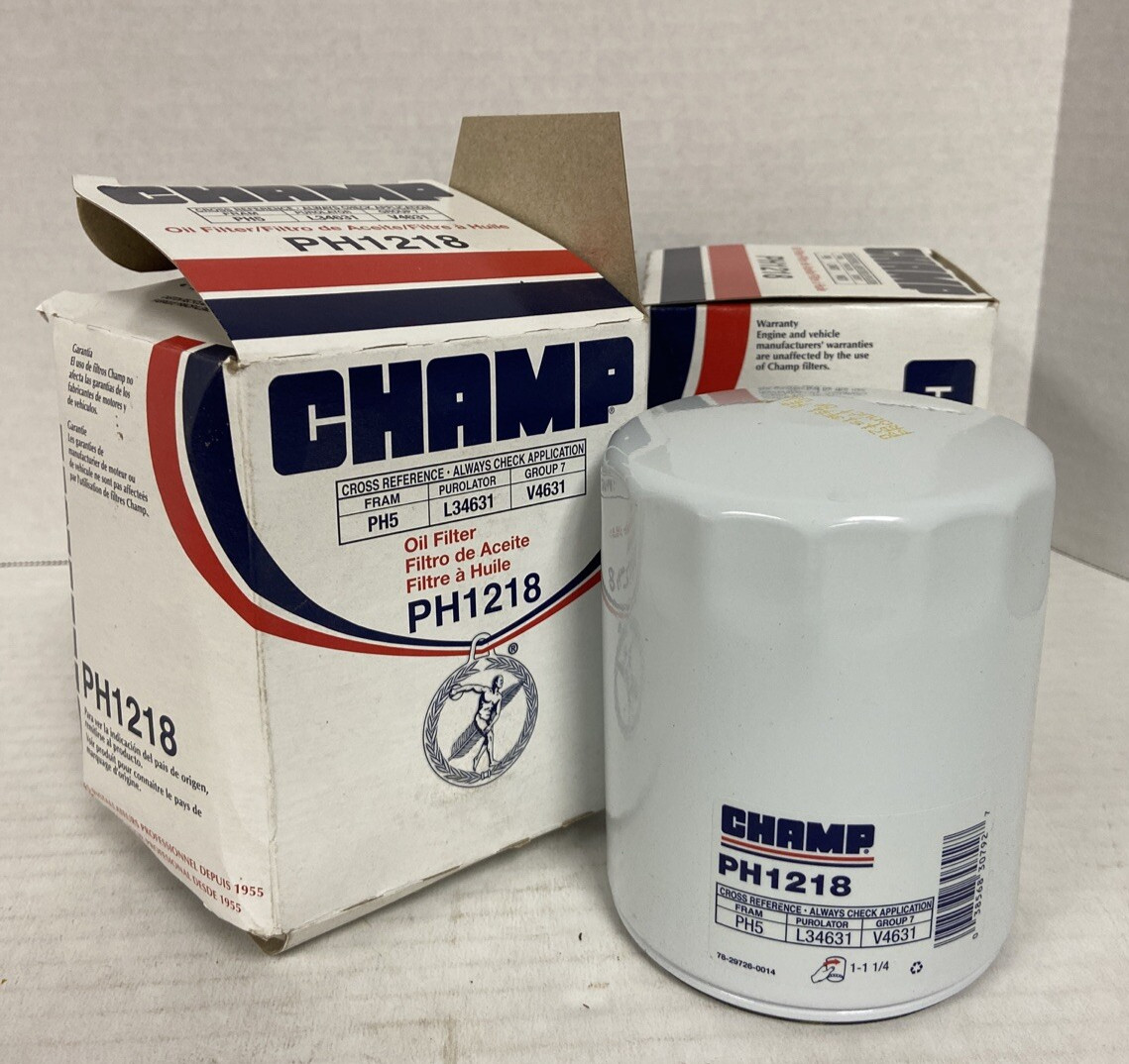 Engine Oil Filter Champion PH1218