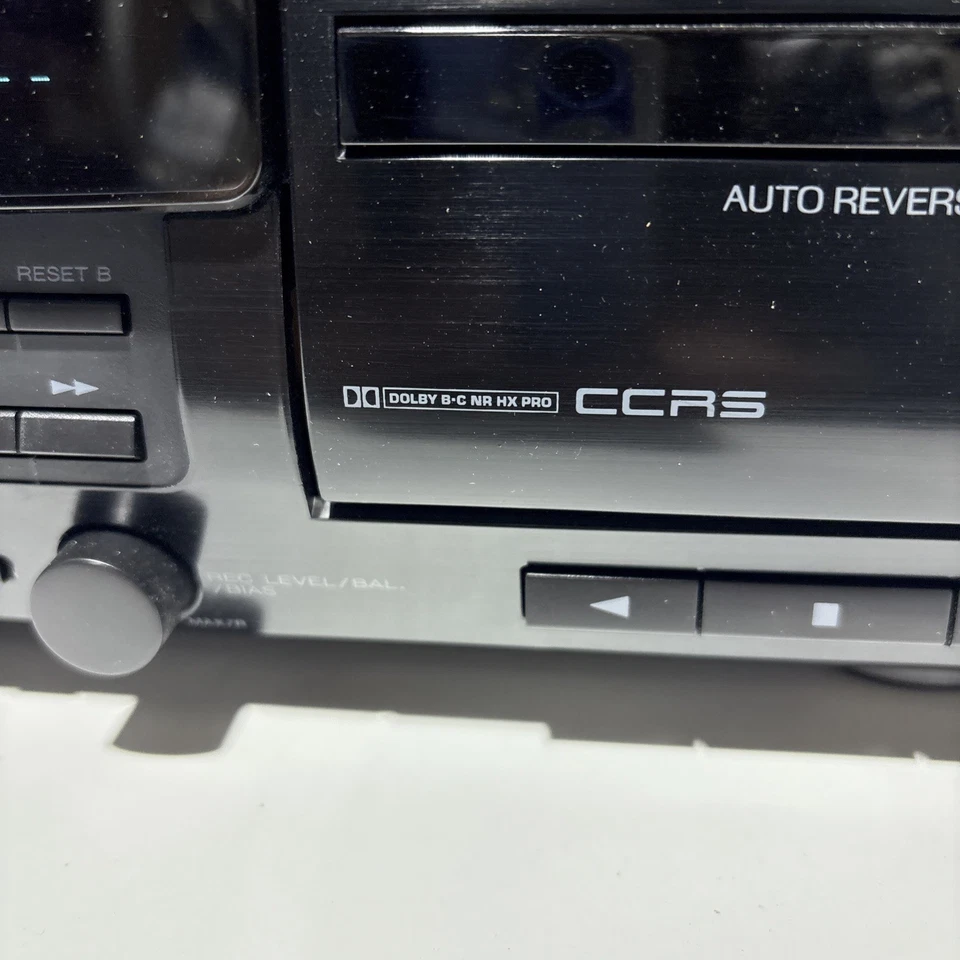 CASSETTE ESTÉREO KENWOOD CT-405 reverso automático, para piezas/restauración Foto 3 de 4