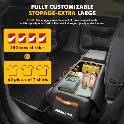 MIKKUPPA Bolsa de almacenamiento debajo del asiento para cabina Large