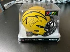 Derwin James Autographed Los Angeles Chargers RAVE Mini Football Helmet - BAS