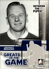 2007-08 Between The Pipes #82 Johnny Bower - HKY