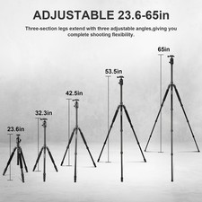 FOMITO Professional 2.8m 9.2ft Heavy-Duty Light Stand  Aluminum Alloy Adjusta