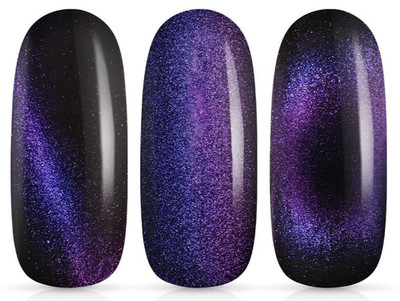 Jolifin LAVENI Shellac - Cat-Eye 9D FlipFlop purple & magenta 10ml #S1785