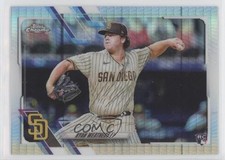 2021 Topps Chrome Prism Refractor Ryan Weathers #97 6u5