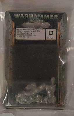 Warhammer 40000 WH 40k - 53-38 Wolf Guard Terminator Sergeant OOP Blister