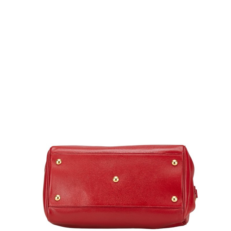 Borsone bambino Y0720 Saint Laurent pelle rossa donna u 2ie viecolla tracol