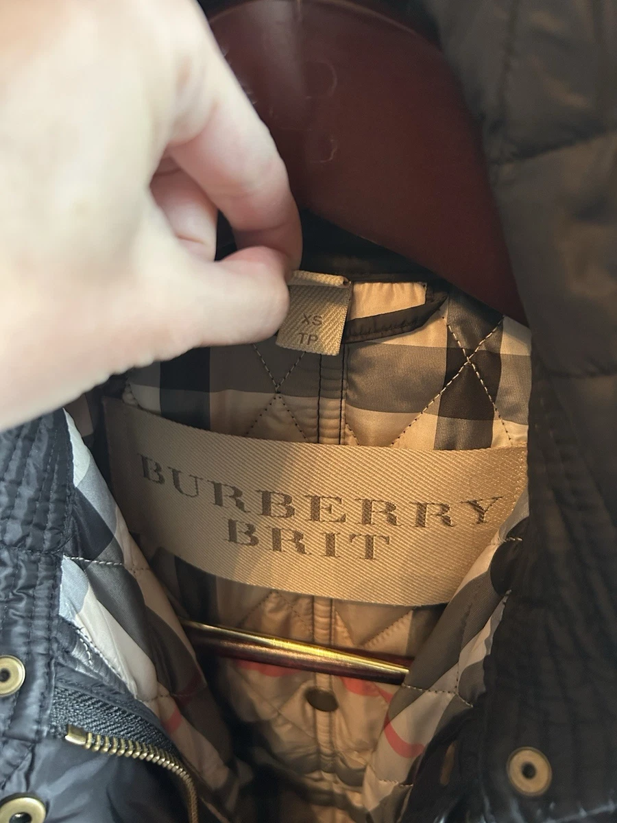 Chaqueta Burberry Finsbridge negra XS