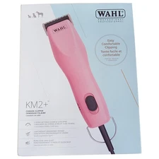 Wahl Professional Animal Grooming KM2+ Corded Pet Clipper Pink