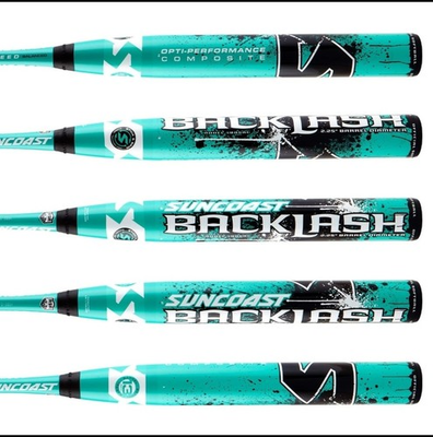 #ad Suncoast Backlash ASA USA Slowpitch Softball Bat 2 Piece 13quot; Balanced 27oz NIW $299.00