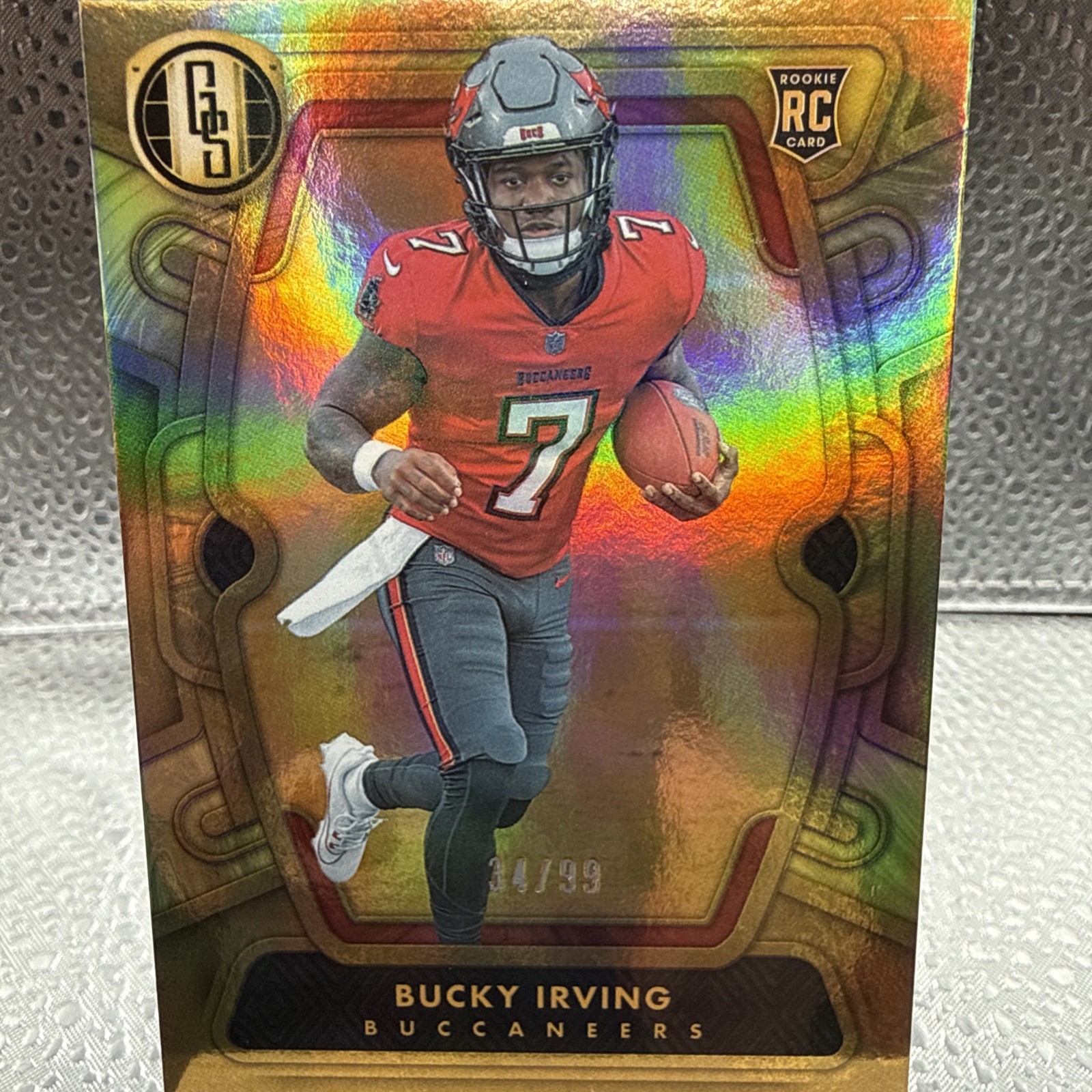 2024 Panini Gold Standard - Rookies Bucky Irving #160 /99 (RC)