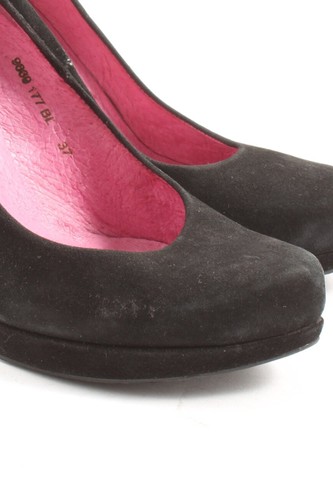 BUFFALO Tacones altos Mujeres Tacones Talla EU 37 negro look casual - Imagen 3 de 5