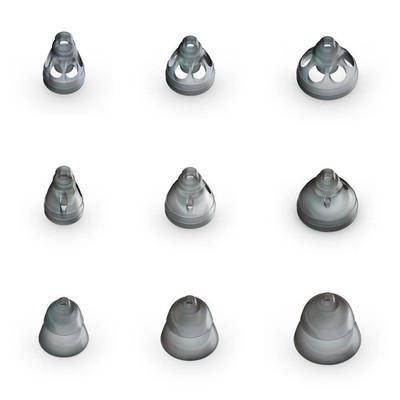 Phonak Dome Smokey - Schirmchen (10 Stück)