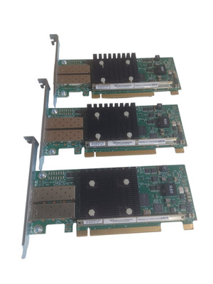 LOT OF 3: CISCO UCSC-PCIE-CSC-02 V03 VIRTUAL INTERFACE CARD NO TRANCEIVERS -USED