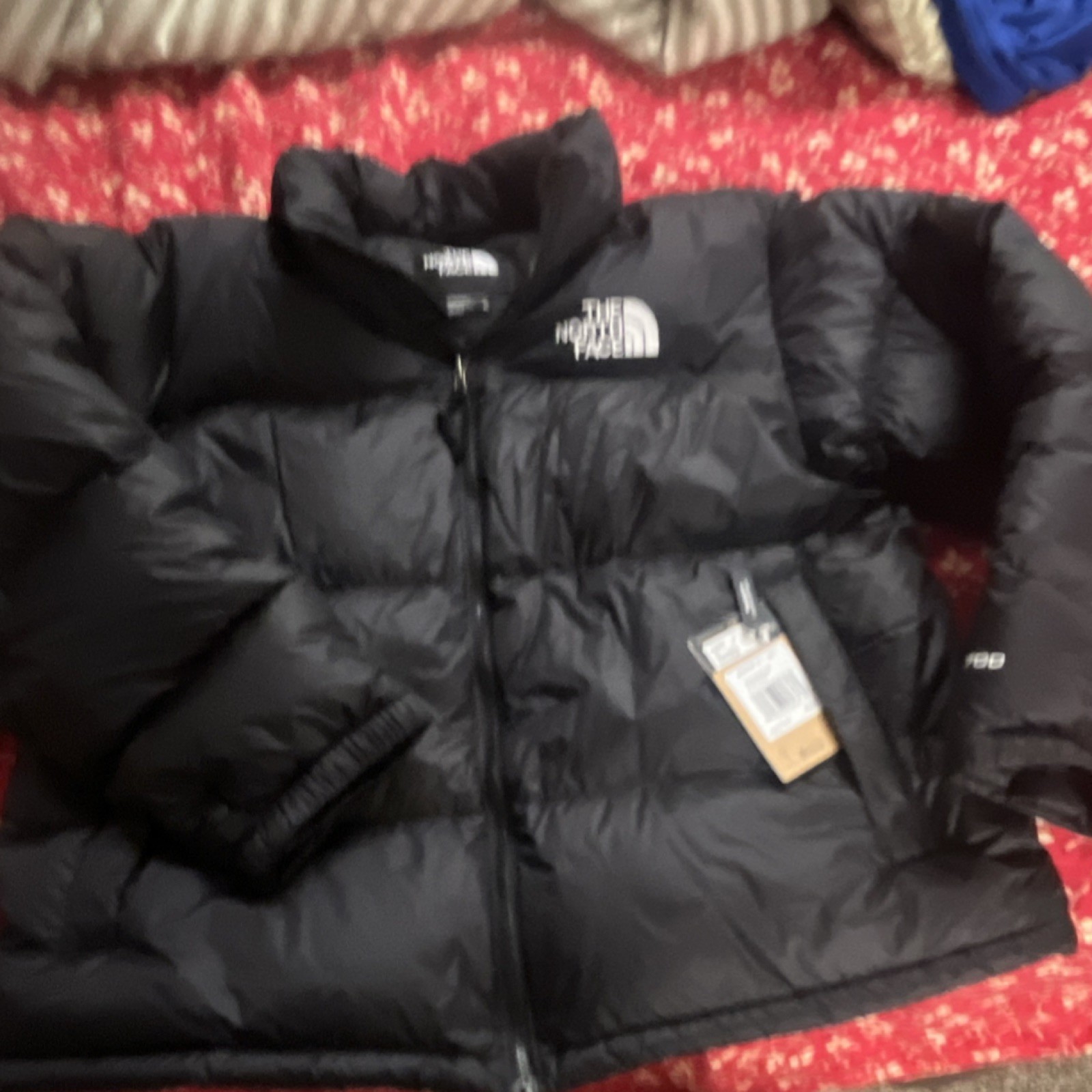 The North Face Men's Black 700 Heavyweight Puffer Jacket XL Zip Closure