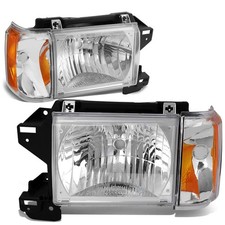 Dna Motoring Hl-Oh-F15087-Ch-Am Factory Style Headlight Corner Lamp Set For