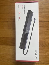 USB C Laptop Docking Station with 100W Power Adapter iVANKY 12-in-1 85W PD
