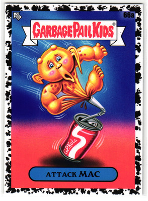 Attack Mac Garbage Pail Kids Mac And Me InterGoolactic Mayhem Black 2023