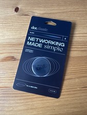 dot. Card Digital Business Card Tap to Share Contact Networking Classic Black